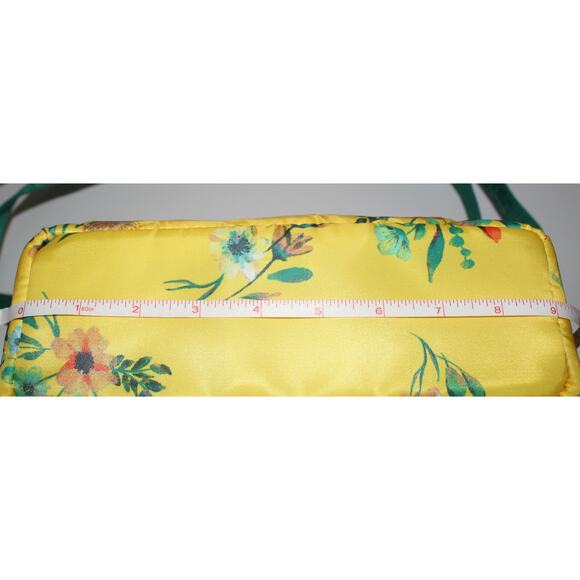Lug Flare Crossbody Bag in Bouquet Yellow with Adjustable / Removable Strap - Picture 13 of 16